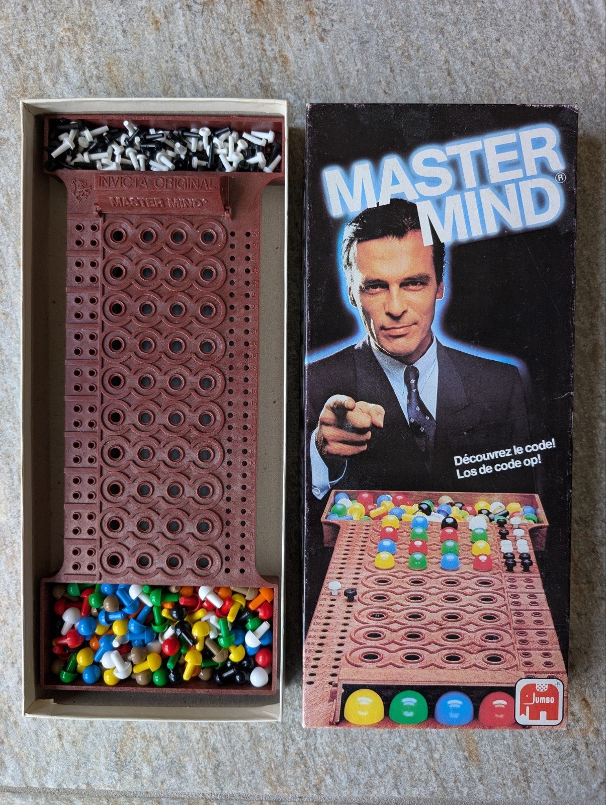 Mastermind spel vintage - IN NETTE STAAT, Een of twee spelers, Ophalen of Verzenden, Gebruikt, Jumbo