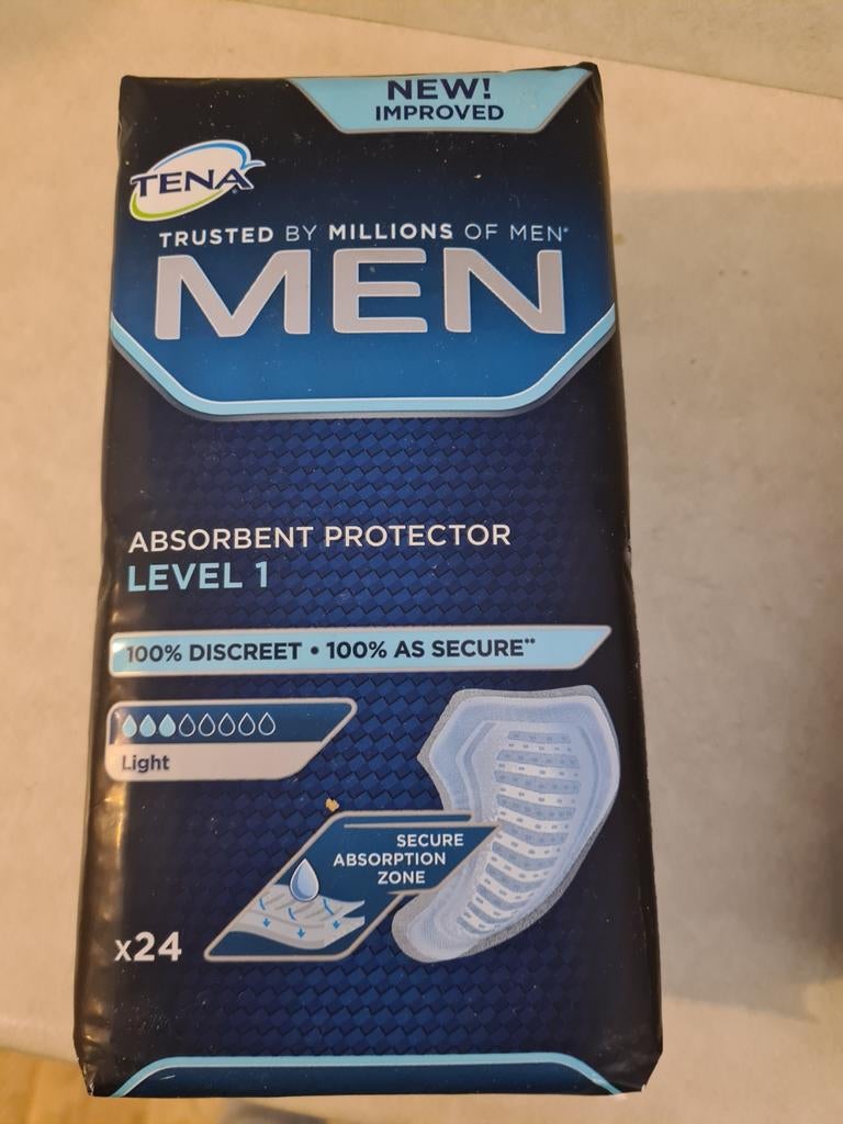 Tena Men level 1 light 3.5 pak, Ophalen