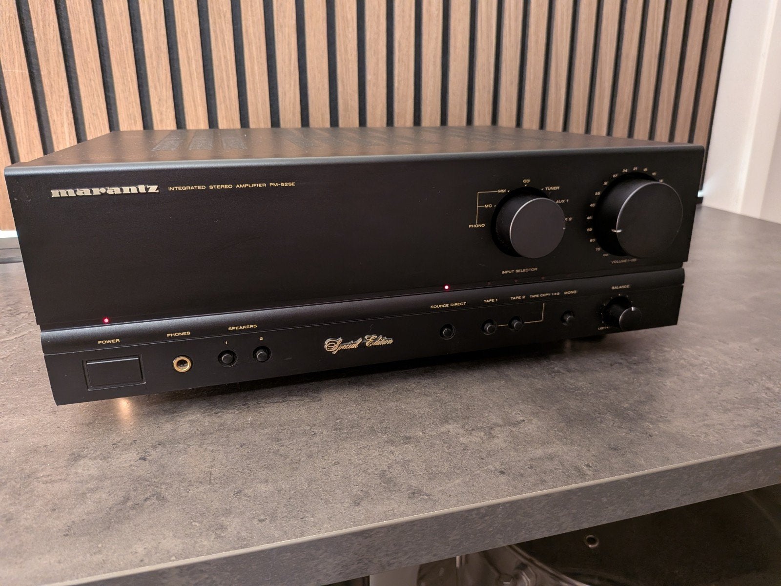 Marantz PM-52SE *Special Edition* – Stereo Versterker 80watt, Audio, Tv en Foto, Gebruikt, 60 tot 120 watt, Stereo, Ophalen