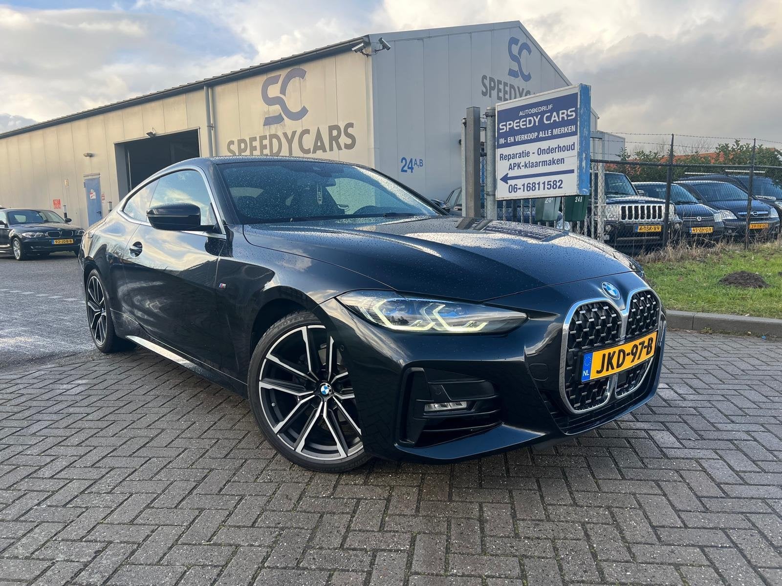 BMW 4-serie Coupé 420i High Executive M-Pakket Trekhaak Ful, Automaat, 1998 cc, Achterwielaandrijving, Gebruikt