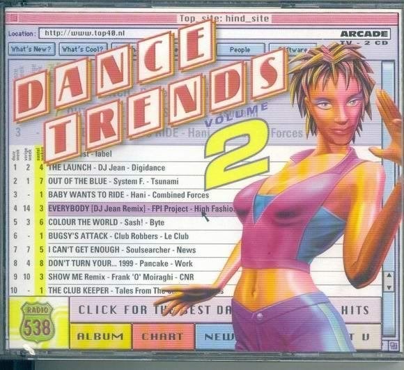 cd van Dance trends vol.2 Radio 538 [ Arcade], Cd's en Dvd's, Verzenden, Gebruikt, Disco