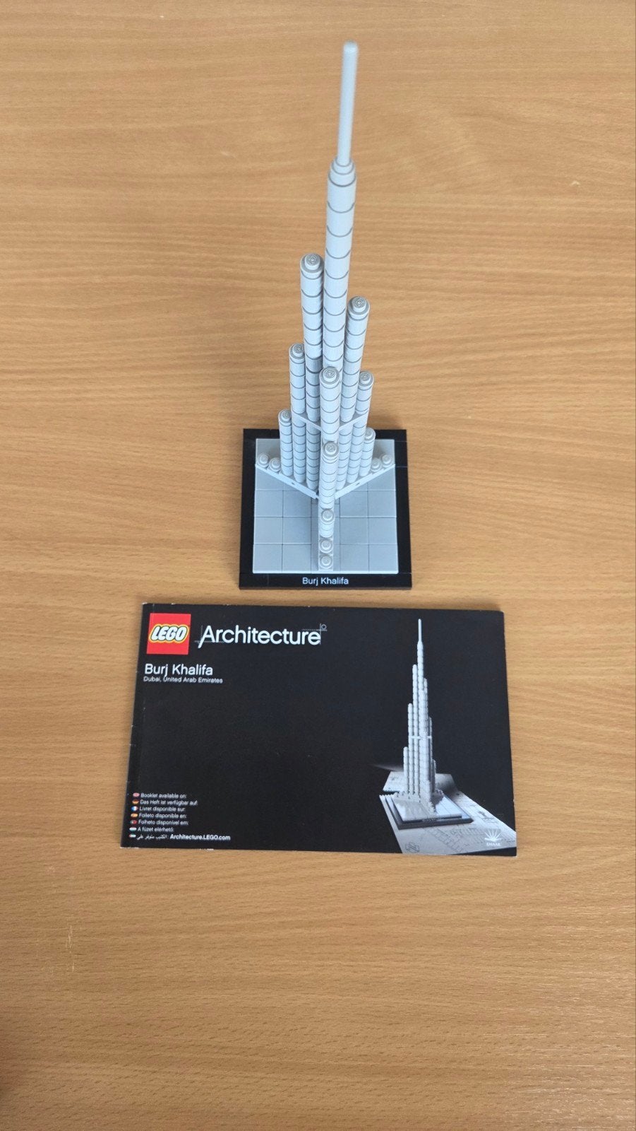 Lego Architecture Burj Khalifa 21008, Verzenden, Lego, Zo goed als nieuw, Complete set