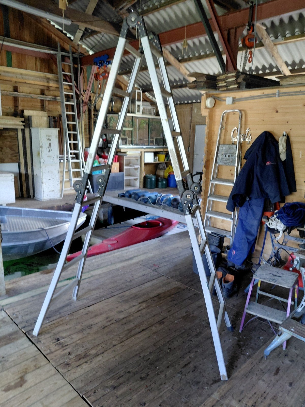 schaartrap, Ophalen, Gebruikt, Minder dan 2 meter