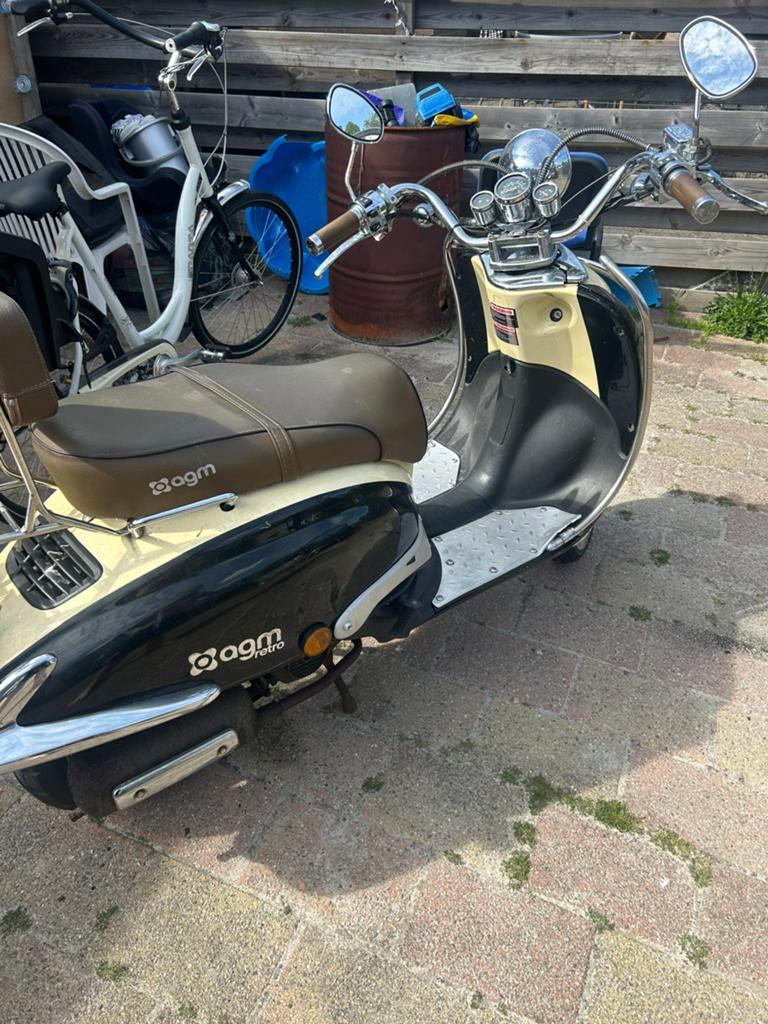 Agm retro, Fietsen en Brommers, Ophalen, Gebruikt, Benzine, Overige merken