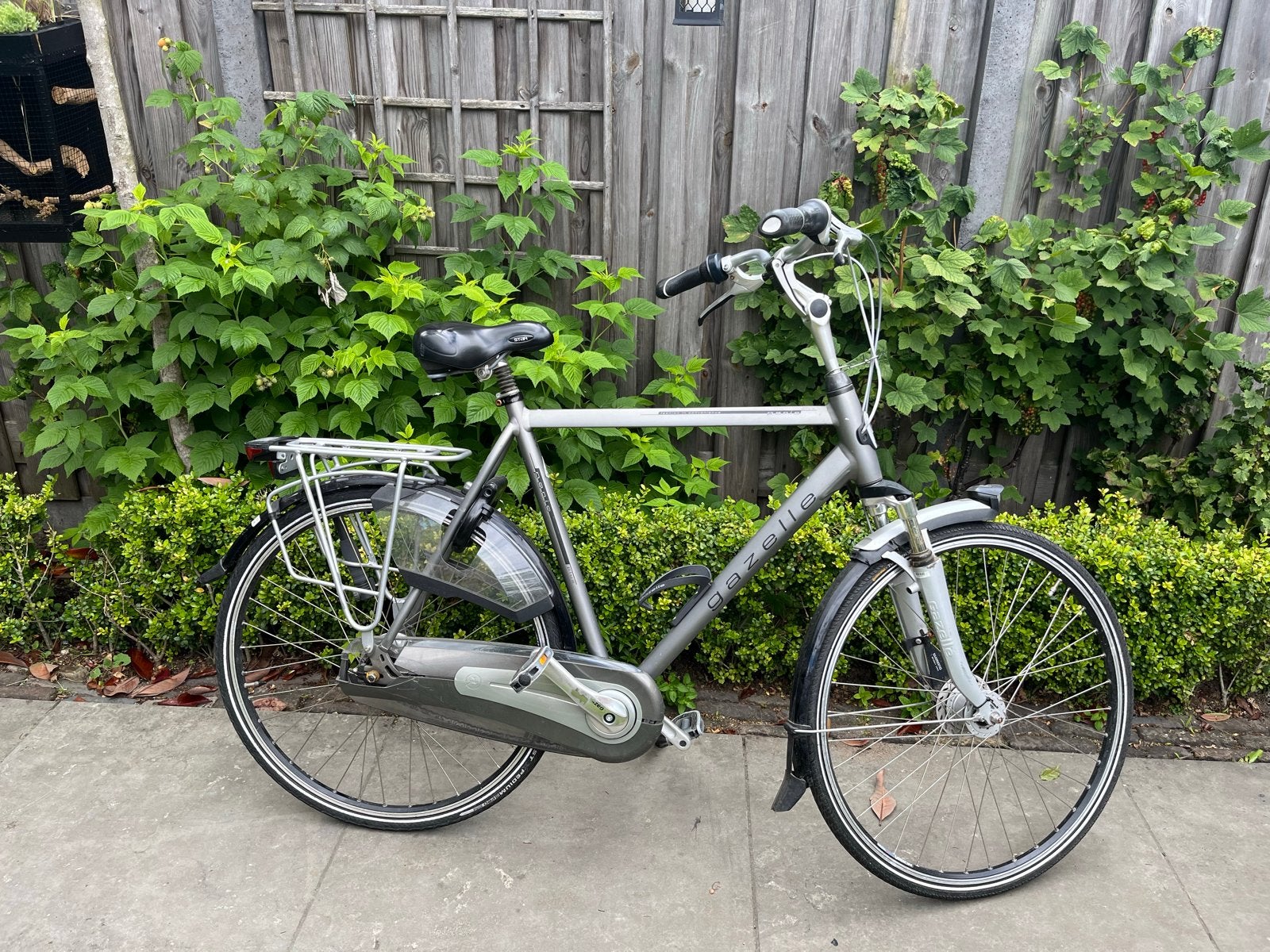 Gazelle Paris Plus hetenfiets - Gebruikt, Ophalen, Velgrem, Versnellingen, Gazelle