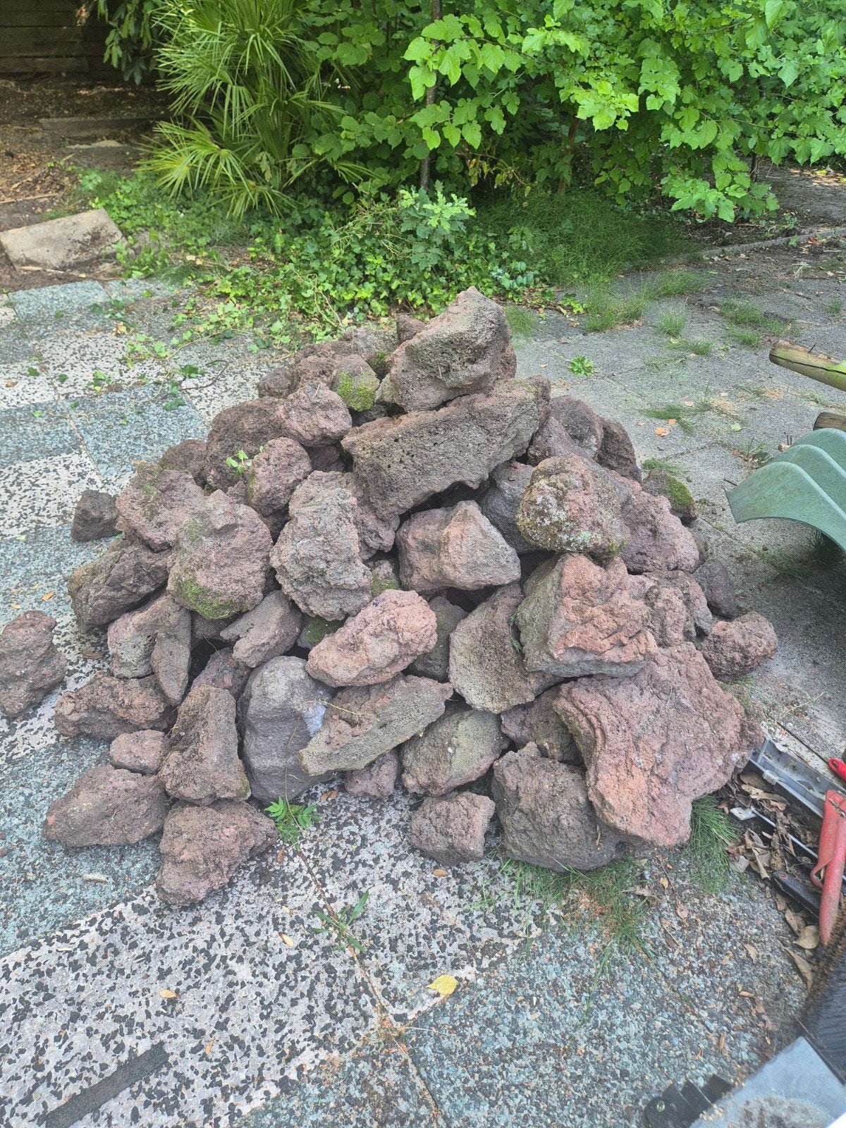 Lavastenen / vulkanische stenen /aquarium stenen, Tuin en Terras, Ophalen