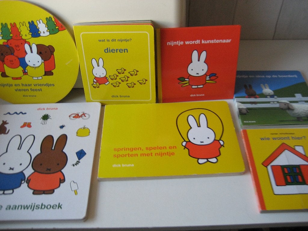 nijntje karton boeken diversen, Ophalen of Verzenden, Gelezen, 1 tot 2 jaar