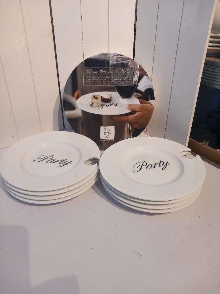 Riviera Maison 2 x 4 Party bordjes, Huis en Inrichting, Keuken | Servies, Ophalen of Verzenden, Zo goed als nieuw, Bord(en), Overige stijlen