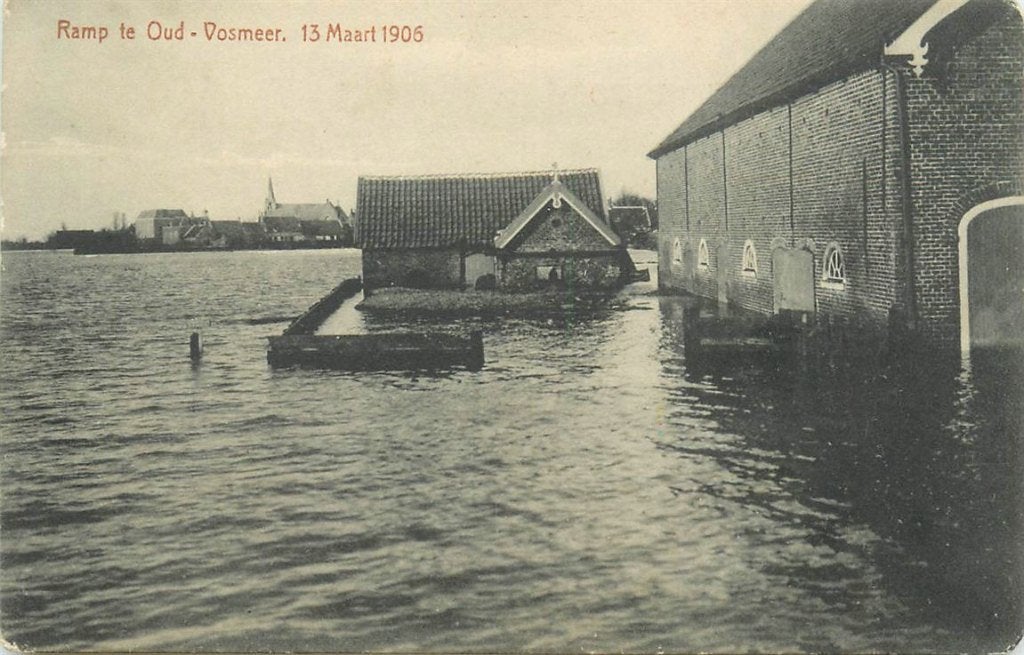 379-200-017 Oud Vossemeer, Verzenden, Voor 1920, Zeeland