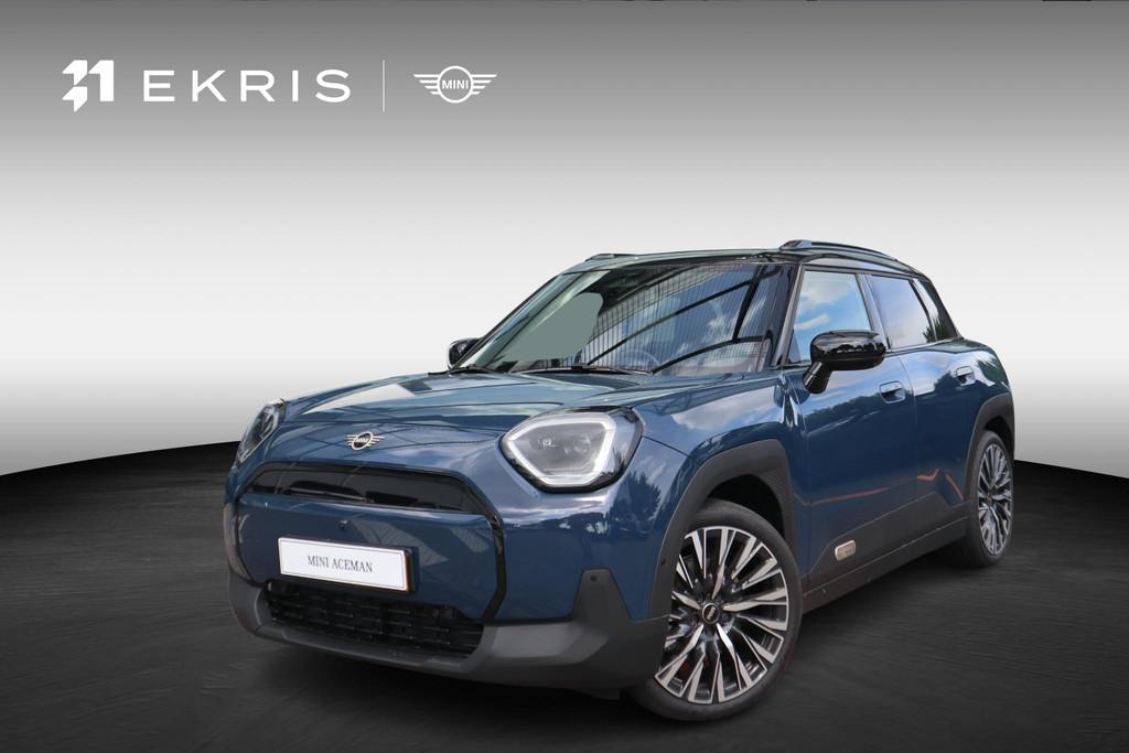 MINI Aceman E | Classic Uitvoering + Pakket L, Auto's, Mini, Met garantie (alle), Blauw, Leder en Stof, Origineel Nederlands