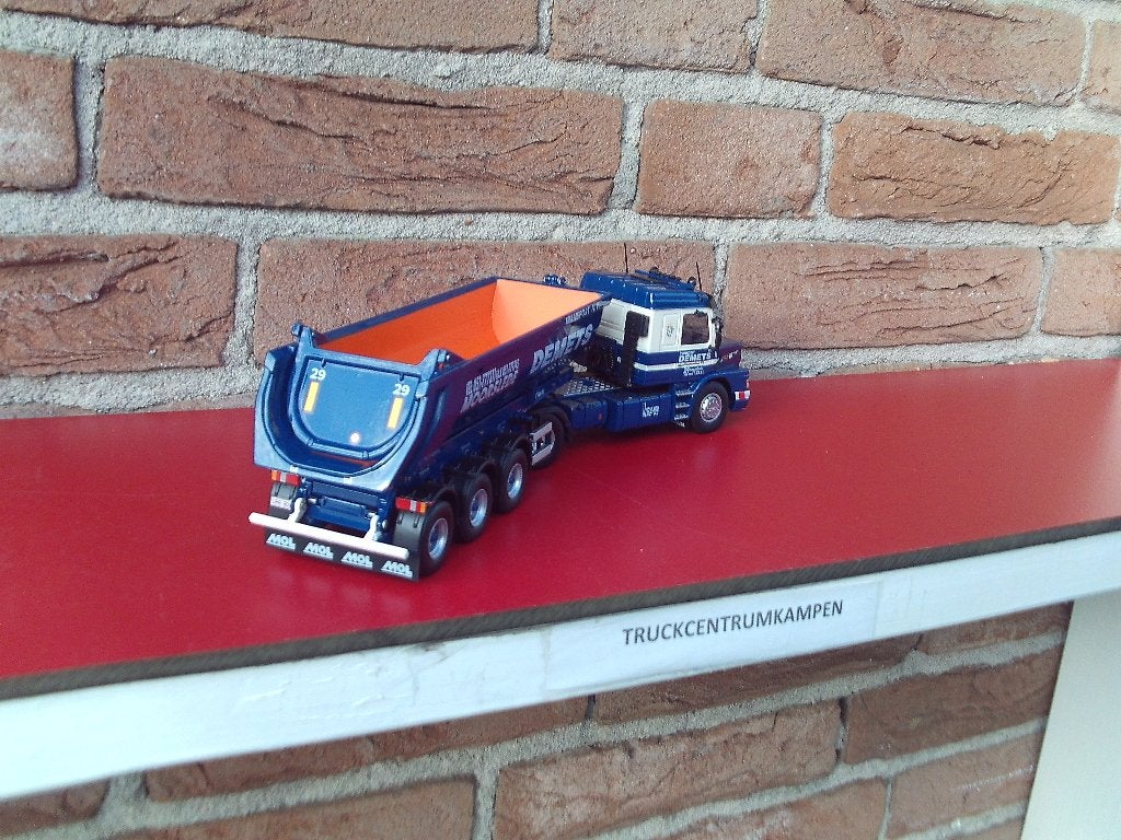 Tekno  Scania  143 - 500  van  Demets., Hobby en Vrije tijd, Modelauto's | 1:50, Ophalen of Verzenden, Nieuw, Bus of Vrachtwagen