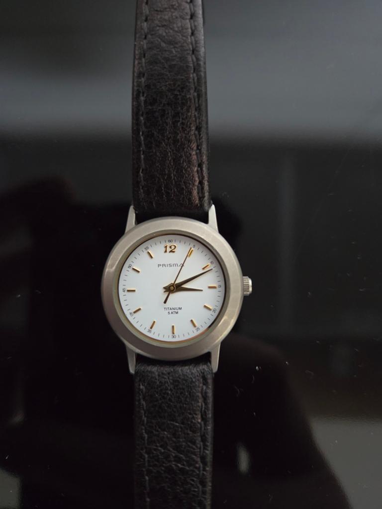 Prisma horloge, Sieraden, Tassen en Uiterlijk, Horloges | Dames, Ophalen of Verzenden, Staal, Overige merken