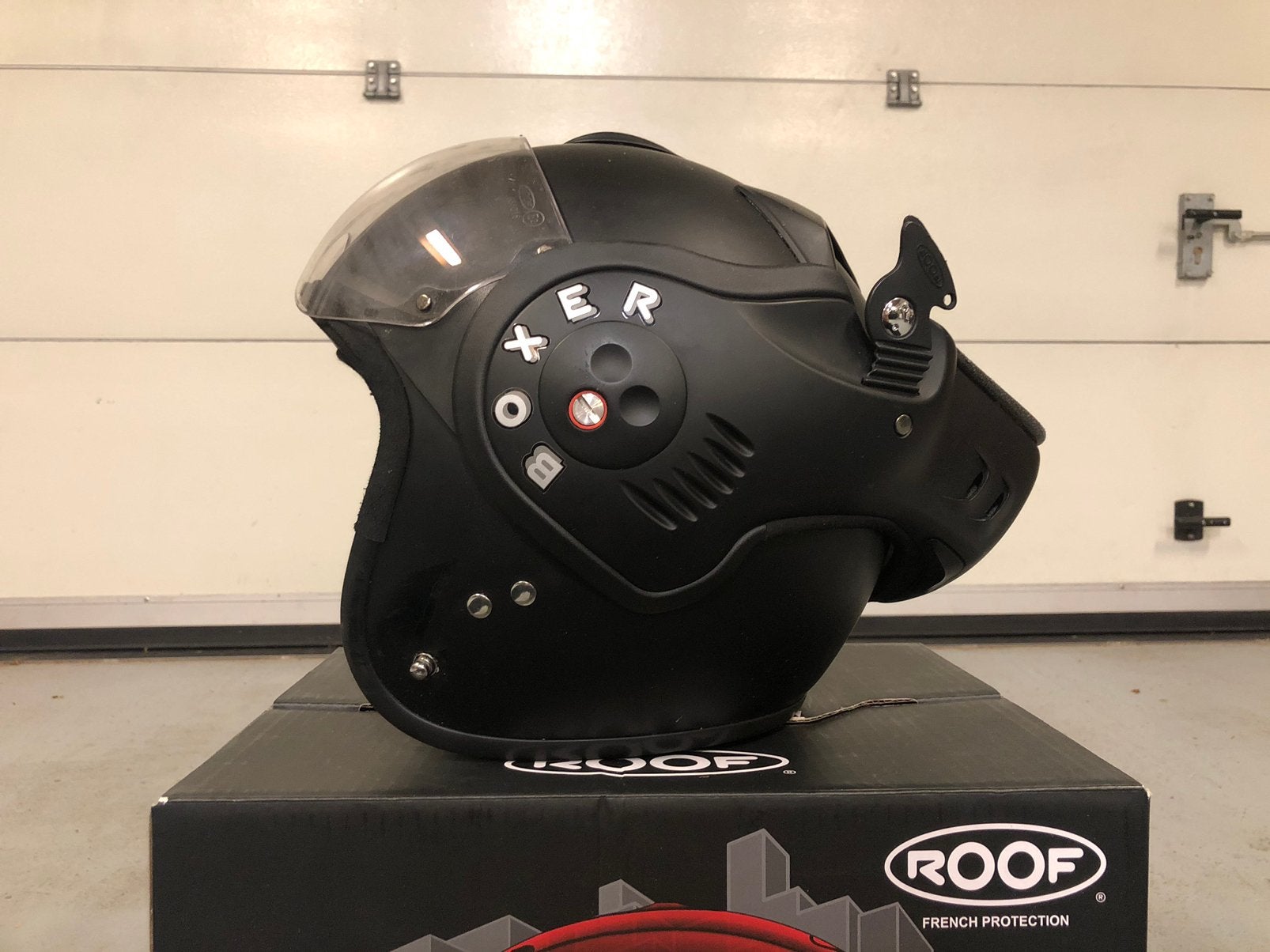 Roof Boxer v8 Large, Motoren, Overige merken, Systeemhelm, Ophalen of Verzenden, L