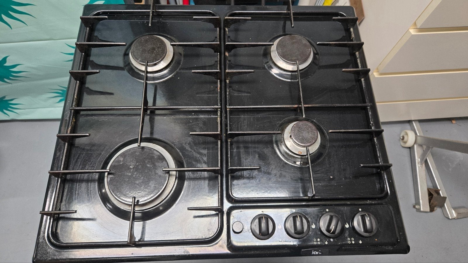 Gasfornuis, Ophalen, Gebruikt, 4 kookzones, Gas