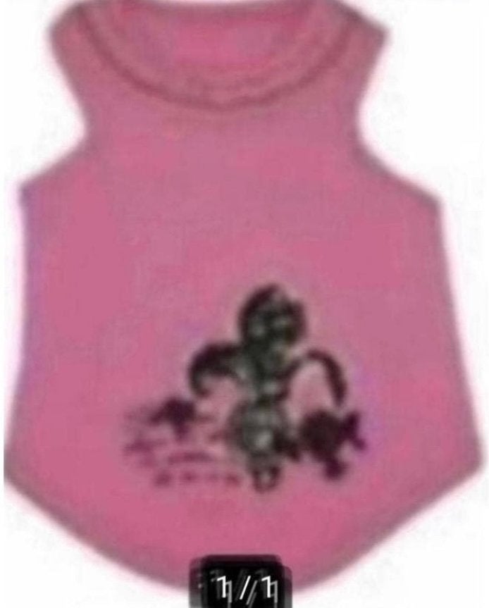 Shirt vintage xxl 40 cm, Dieren en Toebehoren, Ophalen of Verzenden, Nieuw, Hondenshirt, XXL