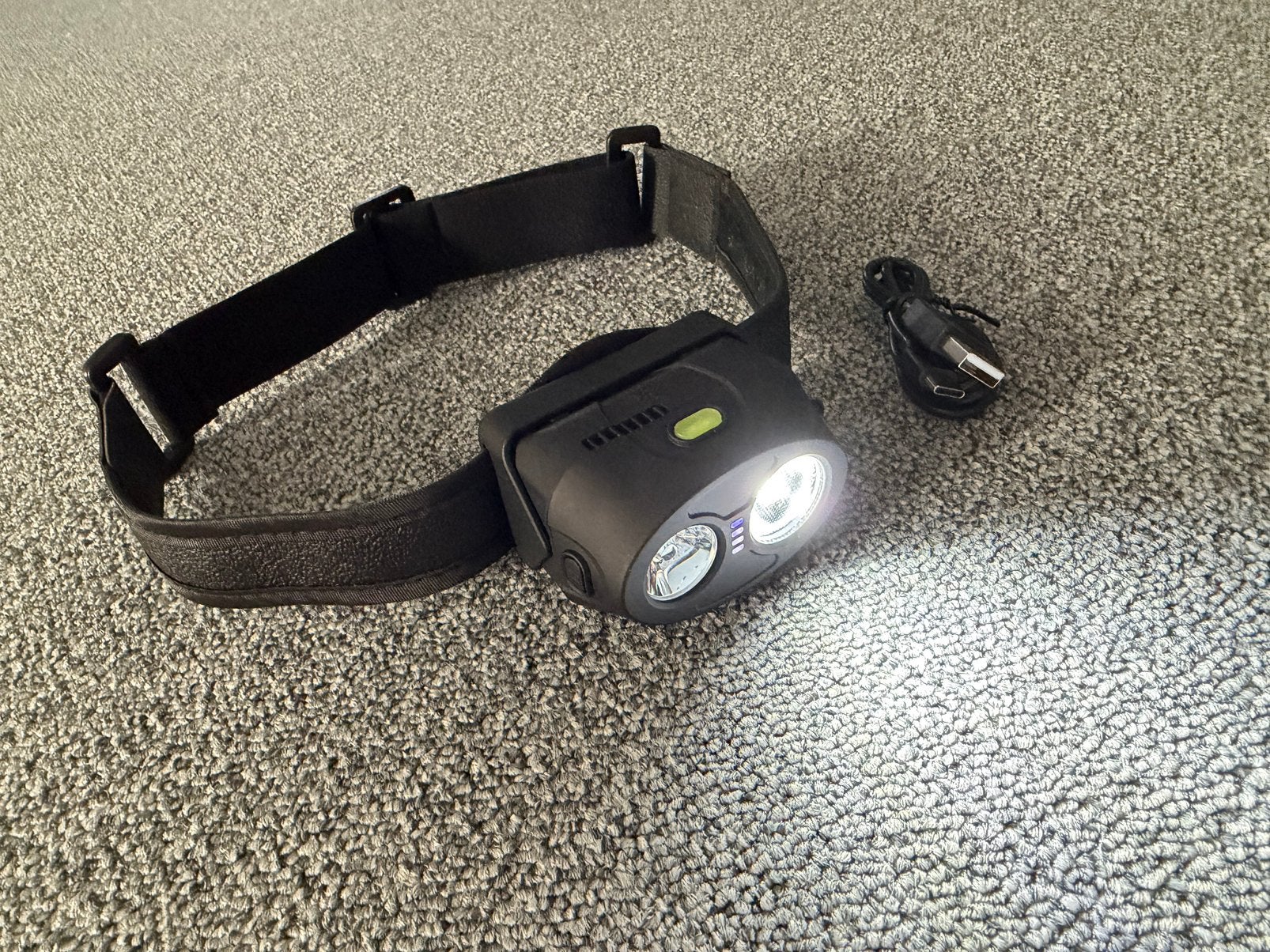 RIDGEMONKEY VRH300X PRO USB RECHARGEABLE HEADTORCH NI, Watersport en Boten, Hengelsport | Karpervissen, Ophalen of Verzenden, Nieuw