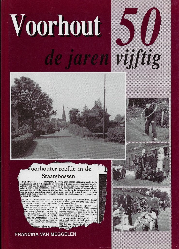 BOEK VOORHOUT DE JAREN VIJFTIG., Boeken, Geschiedenis | Stad en Regio, Ophalen of Verzenden, 20e eeuw of later, Nieuw, Francina van Meggelen