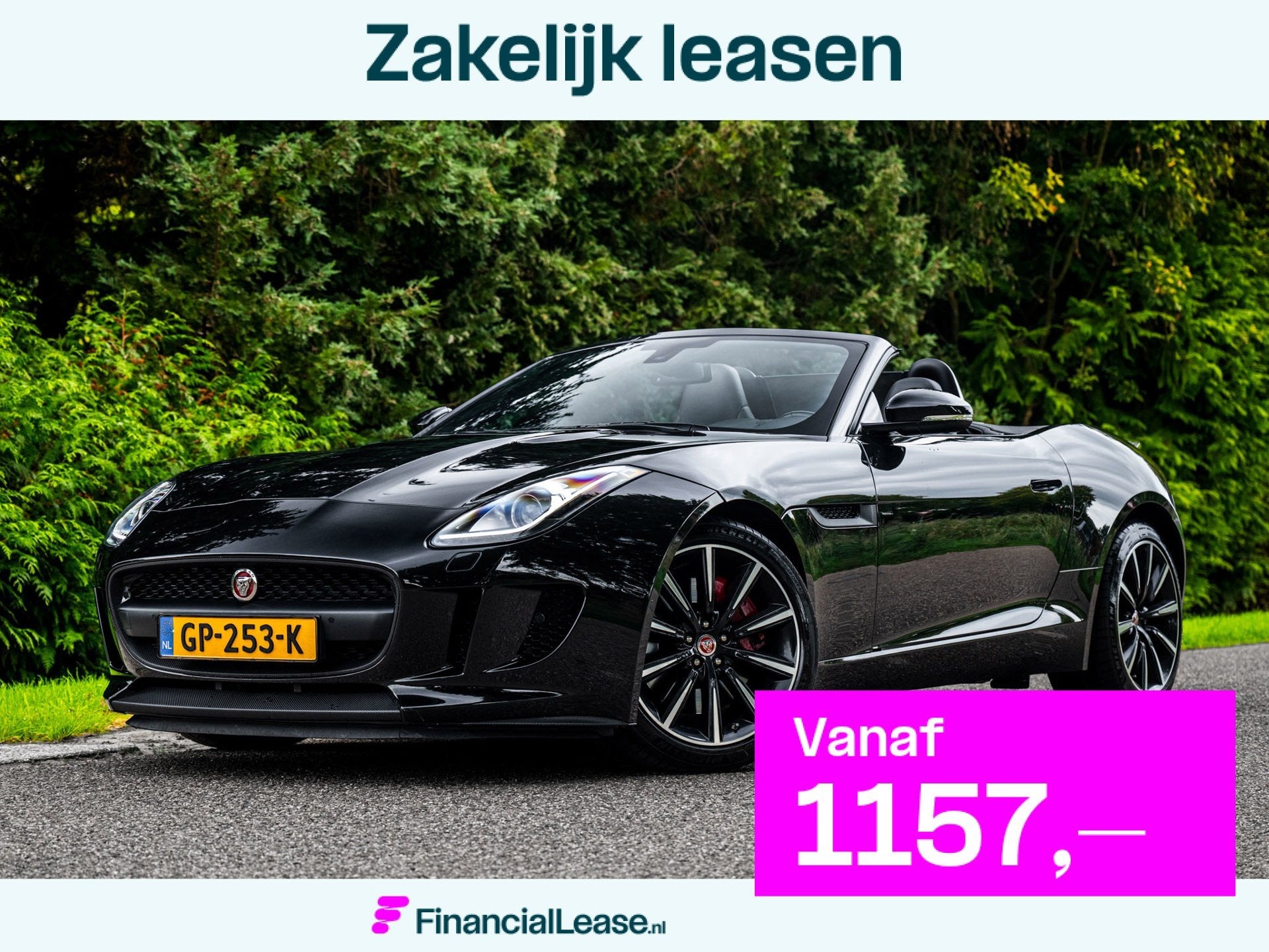 Jaguar F-TYPE 3.0 V6 Convertible | Org NL | Volledige histor, Automaat, Dealer onderhouden, Achterwielaandrijving, 2995 cc