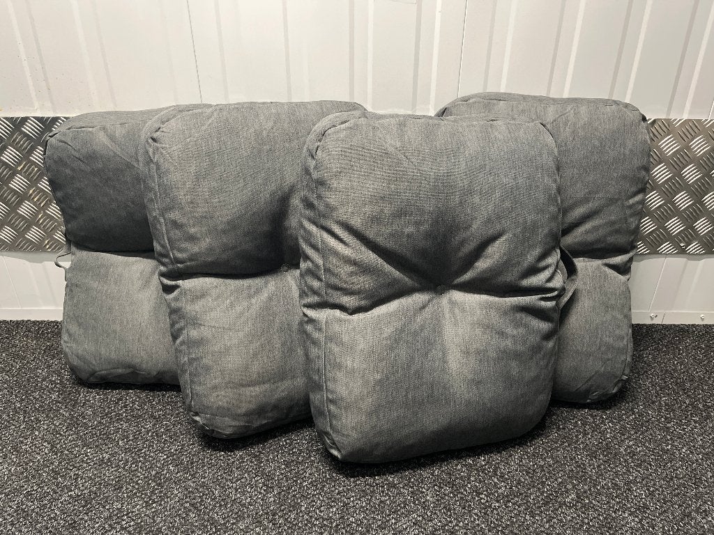 4 Action pallet zitkussen / 4 x Action pallet cushions, Tuin en Terras, Ophalen of Verzenden, Zo goed als nieuw