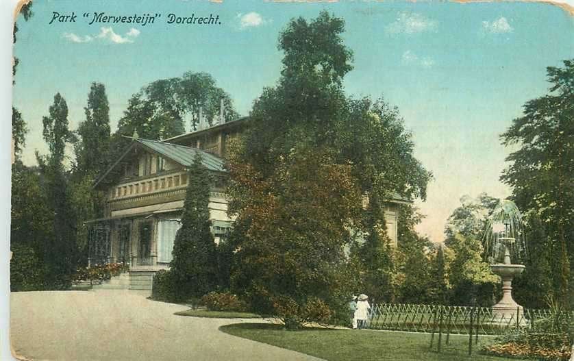 380-929-001 Dordrecht Park Merwestein, Verzenden, Voor 1920, Zuid-Holland