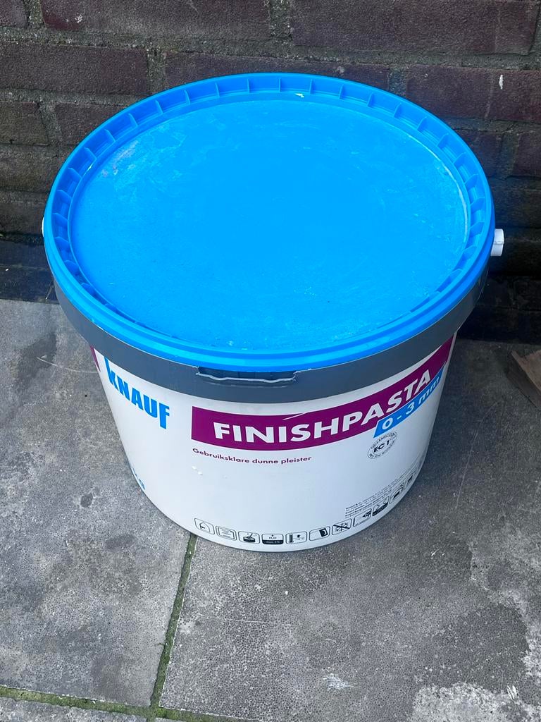 Stucpasta, finischpasta, dunne pleister, knauf, Doe-het-zelf en Verbouw, Overige Doe-het-zelf en Verbouw, Ophalen, Nieuw