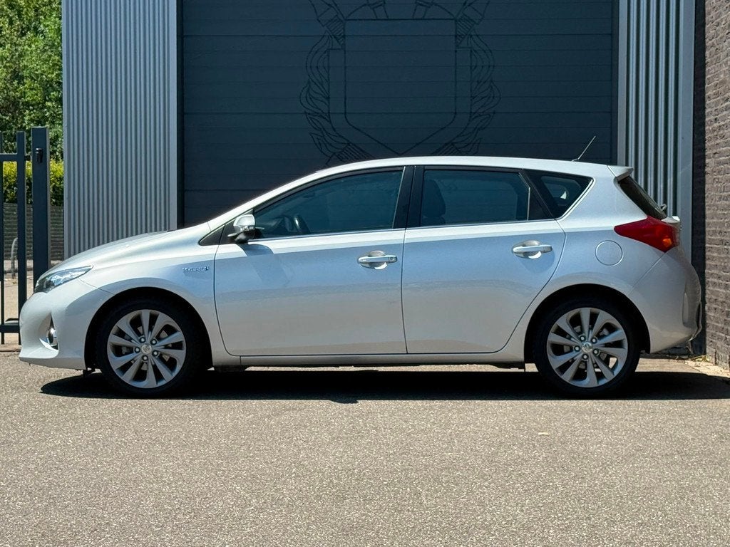 Toyota Auris 1.8 Hybrid Lease Automaat|Ecc|Navi, Auto's, Toyota, Euro 5, Stof, Gebruikt, 4 cilinders