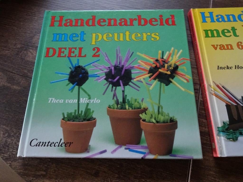 Handenarbeid met peuters/6-9 jr/9-12 jr, als nieuw, Ophalen of Verzenden, Zo goed als nieuw, Knutselboek