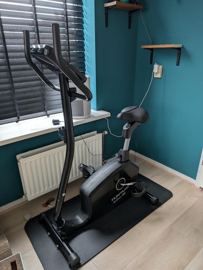 Tunturi FitCycle 40i Hometrainer - Zo goed als nieuw, Sport en Fitness, Fitnessapparatuur, Ophalen, Zo goed als nieuw, Metaal