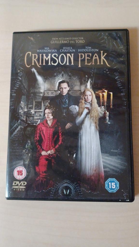 Crimson Peak DVD - Guillermo del Toro Horrorfilm, Cd's en Dvd's, Vanaf 16 jaar, Ophalen of Verzenden, Zo goed als nieuw