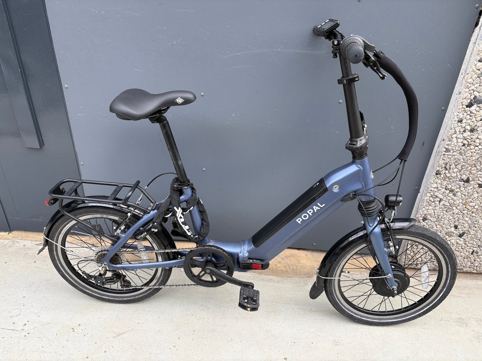 Popal elektrische vouwfiets 400w accu, Minder dan 47 cm, Ophalen, Zo goed als nieuw, Overige merken
