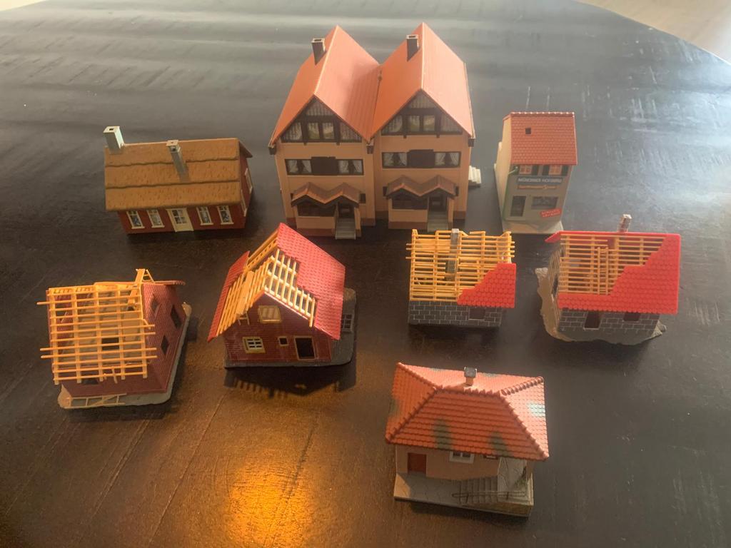 Modelbouw Huisjes, Hobby en Vrije tijd, Modelbouw | Overige, Ophalen of Verzenden, Gebruikt, 1:50 tot 1:144
