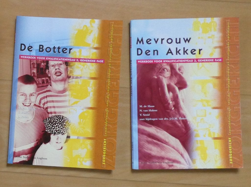 Zorggericht - De Botter- Mevrouw Den Akker-Jeroen de Nijs, Ophalen, Beta, Zo goed als nieuw, HBO