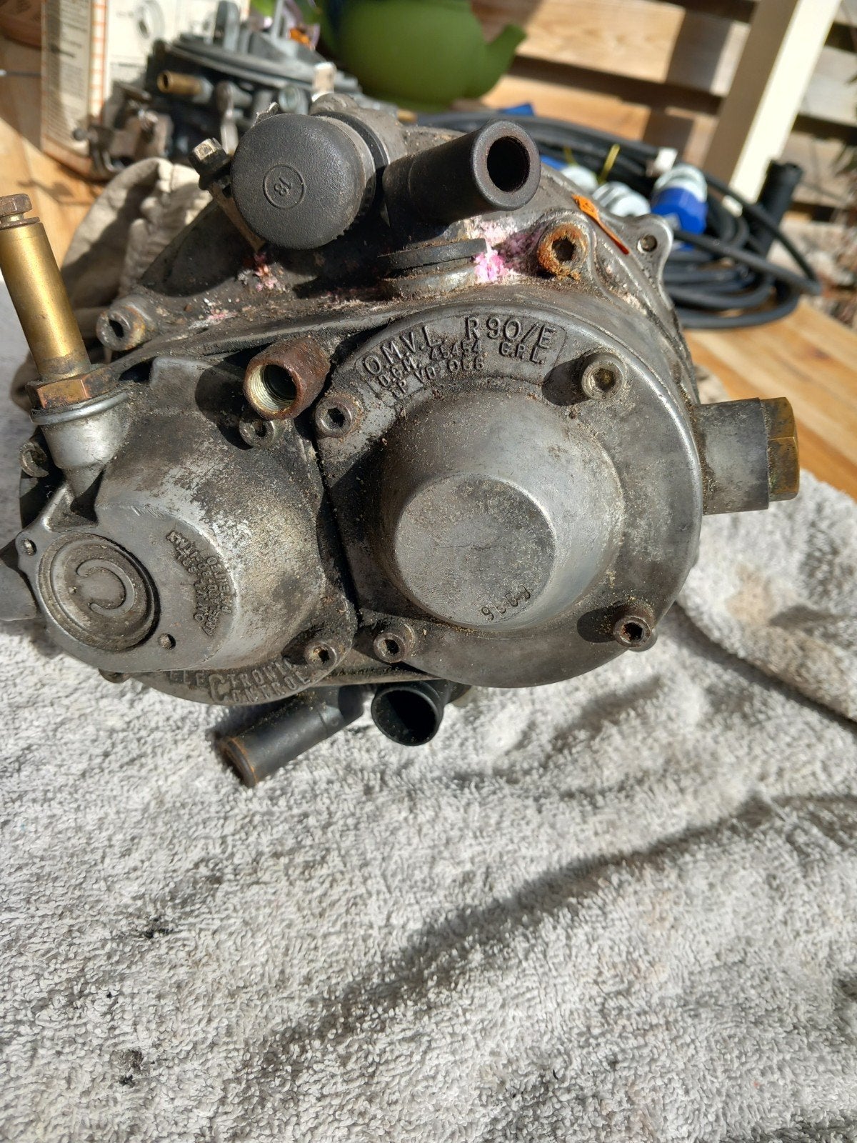 Omvl R90 E verdamper, Auto-onderdelen, Ophalen of Verzenden, Gebruikt
