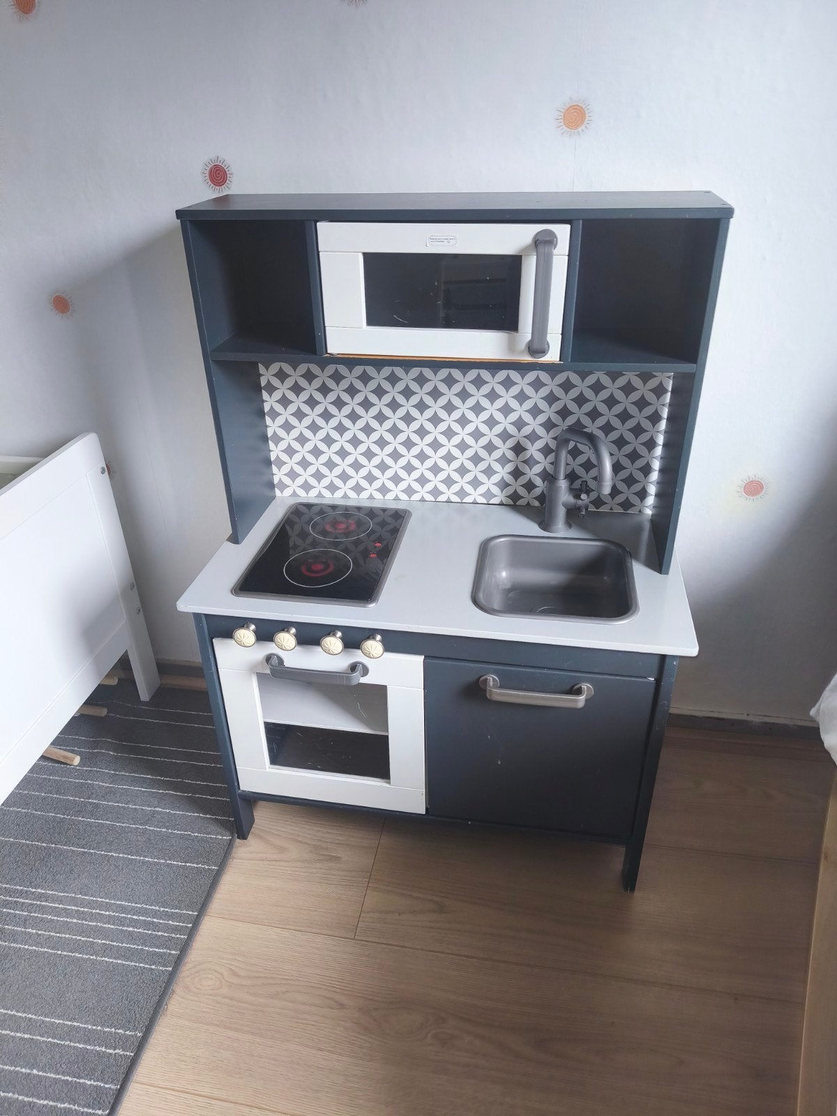 Speelgoedkeuken met accessoires, Ophalen, Gebruikt, Hout, Speelkeuken