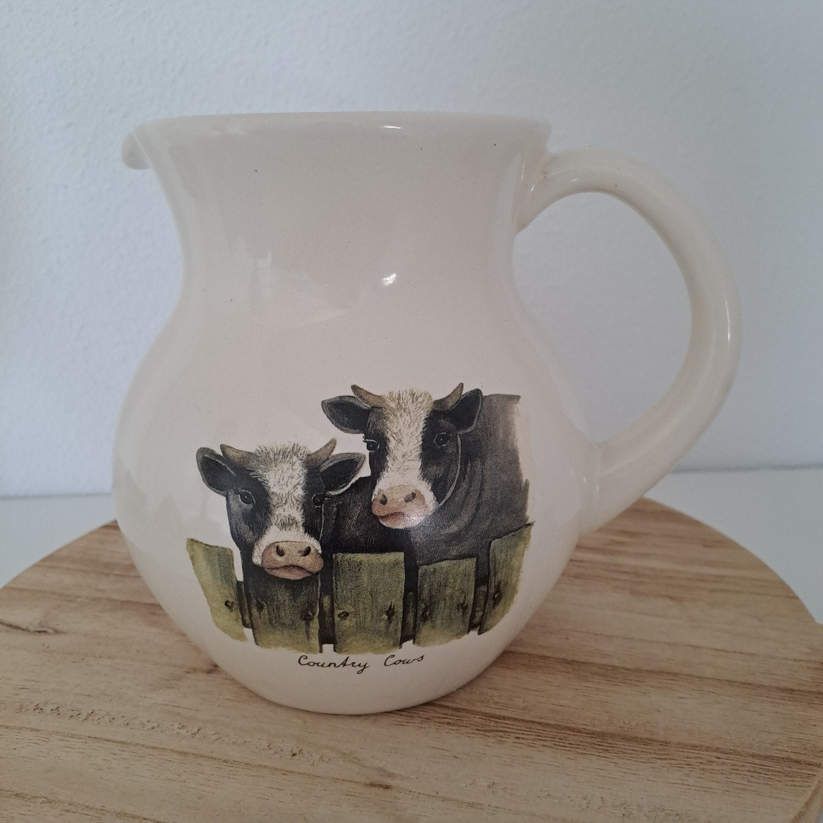 Jet Country Cows Melkkan/Waterkan, Ophalen of Verzenden, Gebruikt, Aardewerk, Overige stijlen