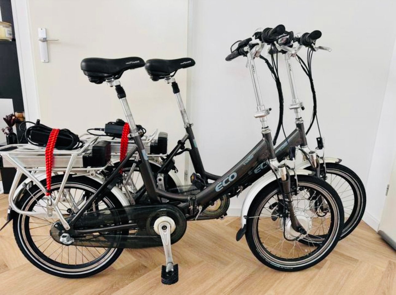2x nette Eco Traveller elektrische vouwfietsen 20 inch, Ophalen of Verzenden, Zo goed als nieuw, 20 inch of meer