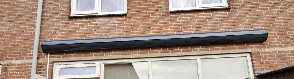 Elektrische zonnescherm - knikarm, Tuin en Terras, Zonneschermen, Ophalen, Elektrisch, Zo goed als nieuw, 150 tot 300 cm