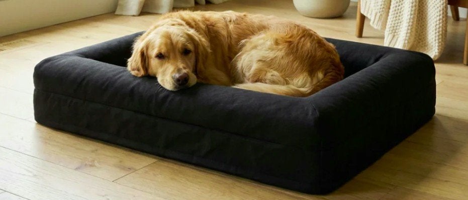 Orthopedische hondenmand large 3x gebruikt, Dieren en Toebehoren, Ophalen, Zo goed als nieuw, Stof