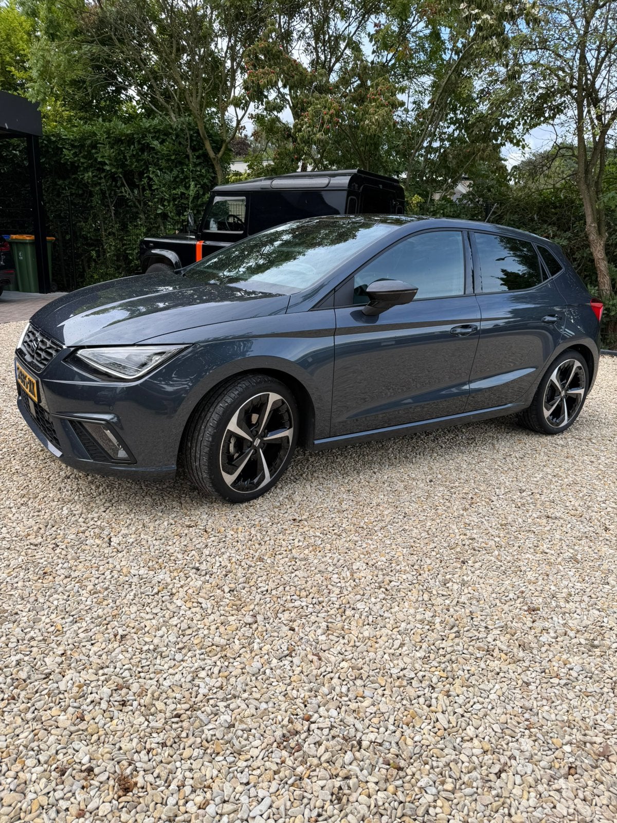 Seat Ibiza FR 1.0 Ecotsi 2023 Grijs nieuwstaat btw auto, Auto's, Voorwielaandrijving, Dealer onderhouden, Stof, 40 €/maand