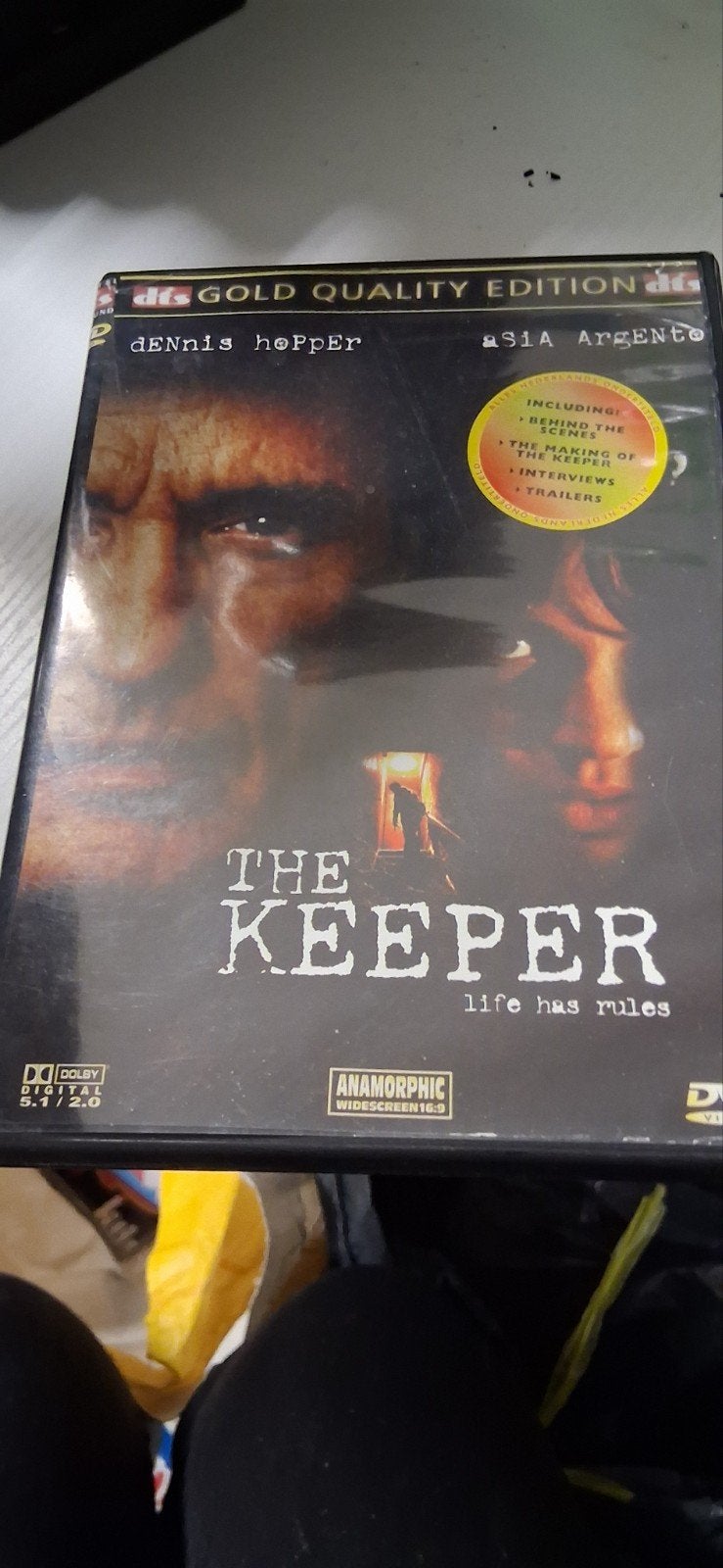 The Keeper - Spannende Thriller DVD met Dennis Hopper, Vanaf 16 jaar, Nederlands, Ophalen of Verzenden, Psychologische thriller