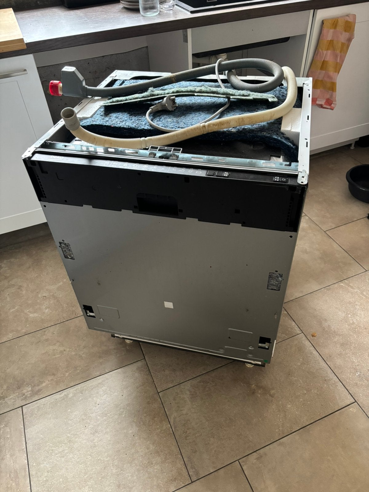 Beko DIN26410 vaatwasser – defect, voor onderdelen/reparatie, Witgoed en Apparatuur, Ophalen, Inbouw, Minder dan 85 cm