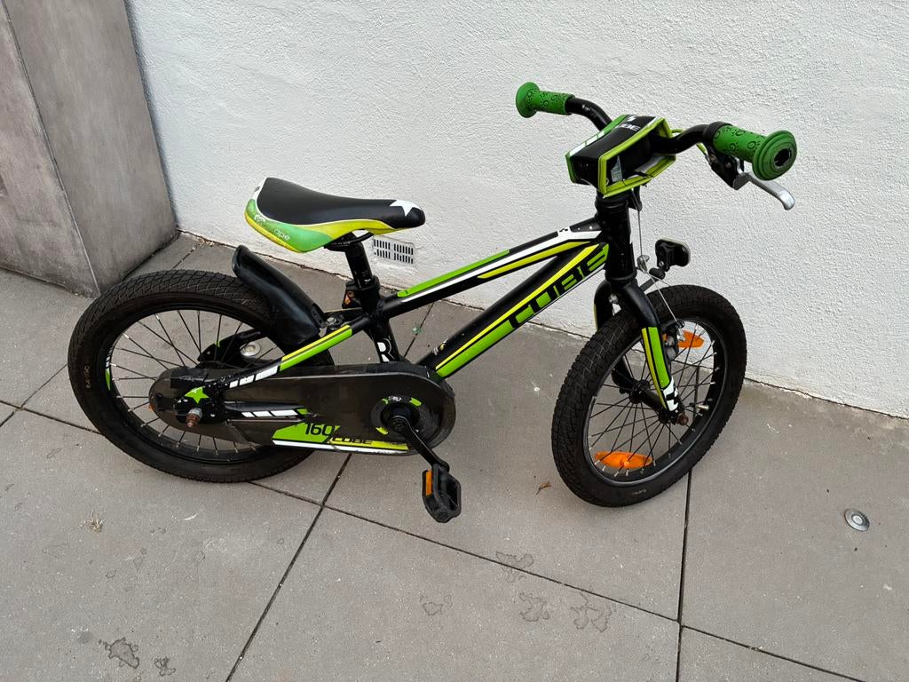 Cube kinderfiets 16 inch, Ophalen, Zo goed als nieuw, 16 tot 20 inch