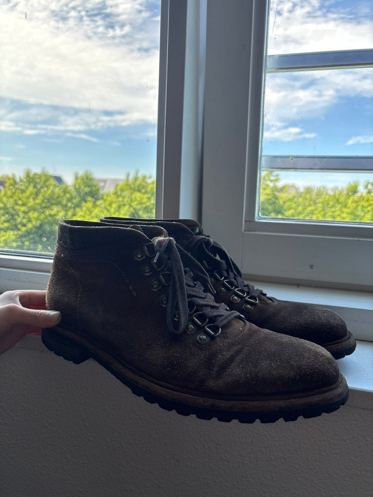 Suitsupply, Kleding | Heren, Bruin, Verzenden, Boots, Zo goed als nieuw