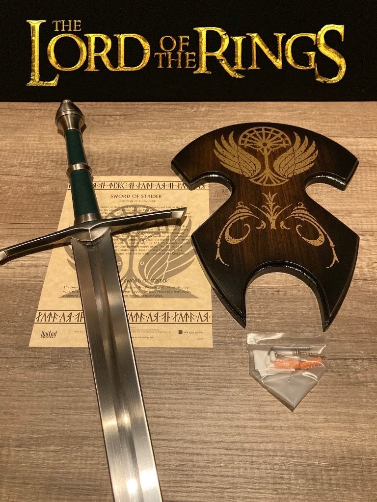 The Lord of the Rings Strider UC1299, Ophalen, Zo goed als nieuw, Overige typen