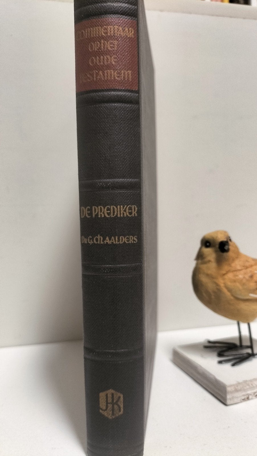 Aalders, Dr. G. Ch.; Commentaar op het OT: De Prediker, Ophalen of Verzenden, Gelezen, Christendom | Protestants