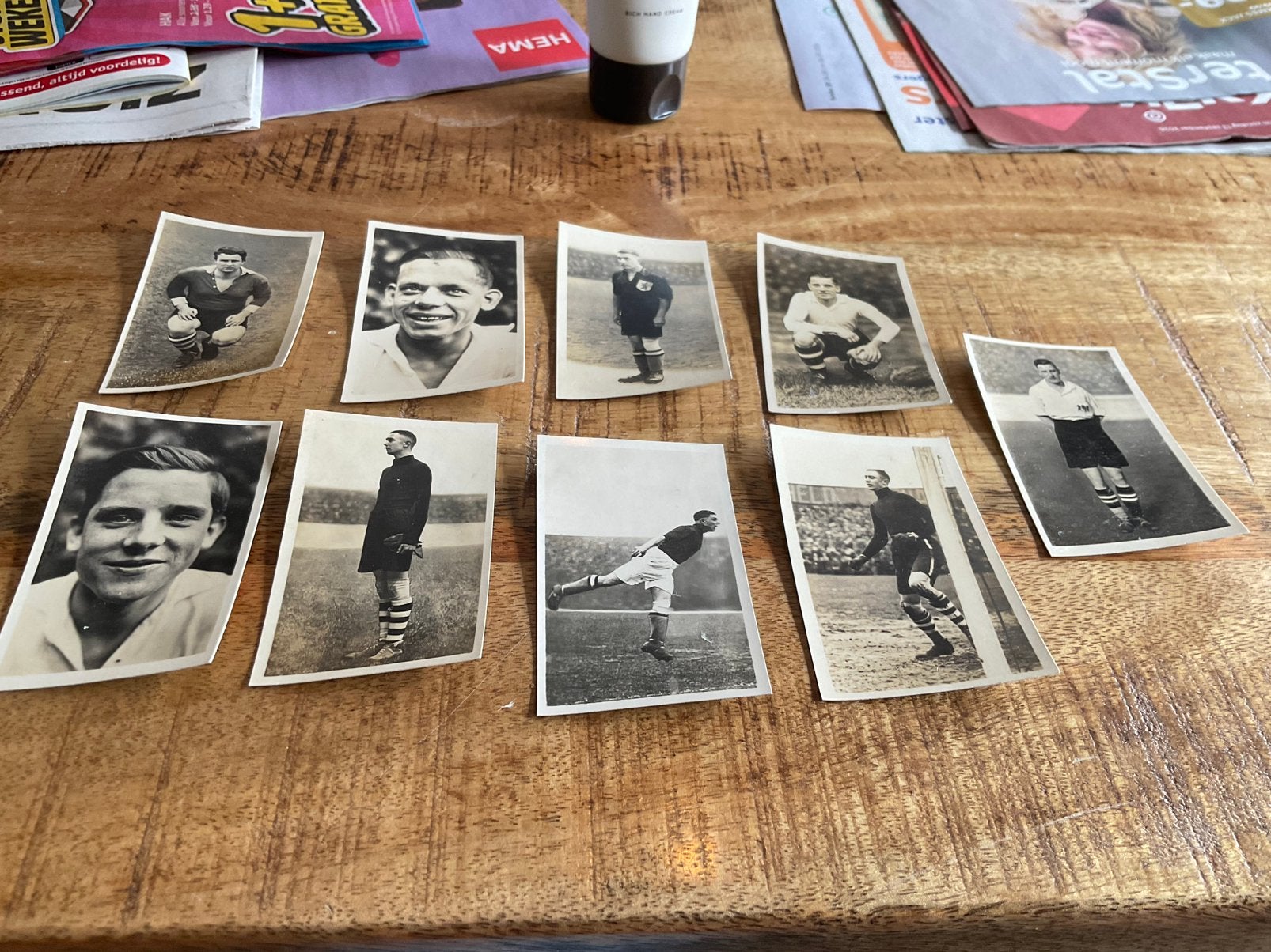 Feyenoord 9x plaatjes jaren 30, Ophalen of Verzenden, Zo goed als nieuw, Feyenoord