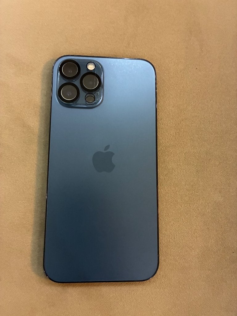 IPHONE 12 PRO MAX 128gb, Ophalen, 128 GB, Blauw, IPhone 12 Pro Max