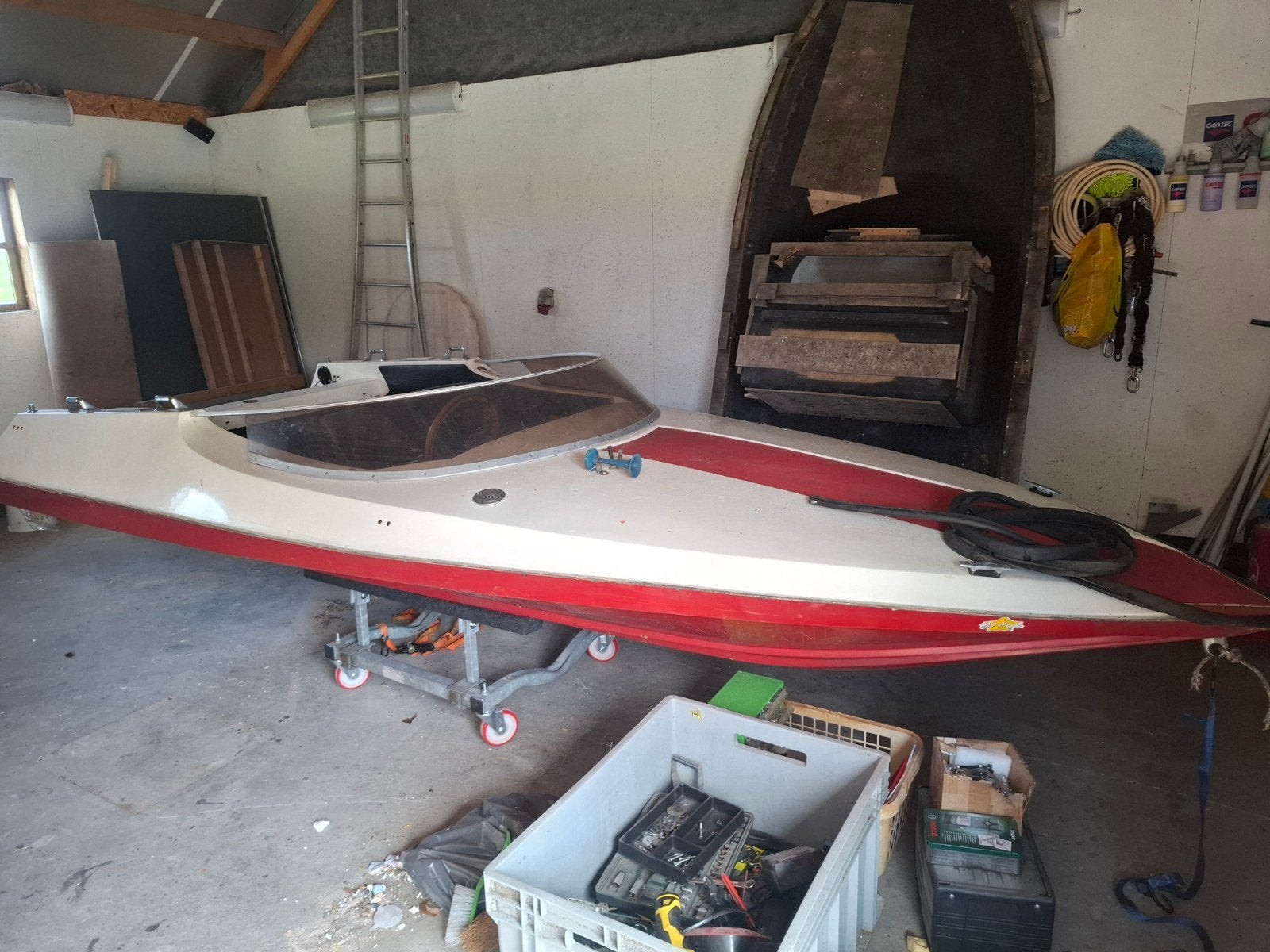 Piranha opknappers Bagheera en Muira, Watersport en Boten, Ophalen, Gebruikt, Geen motor, Trailer