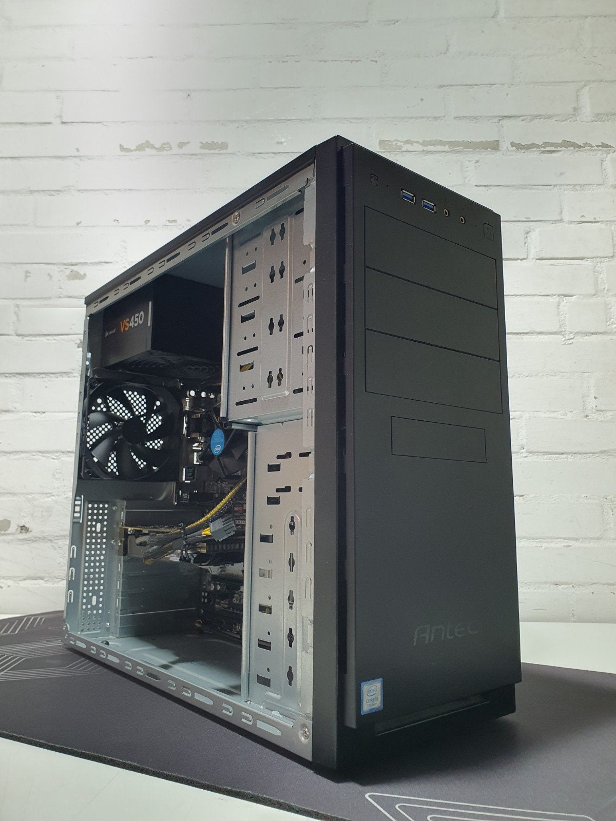 Game PC i5-7600 GTX 1070 8G 16GB DDR4 480GB SSD Win 11, ., Refurbished, Ophalen of Verzenden, SSD