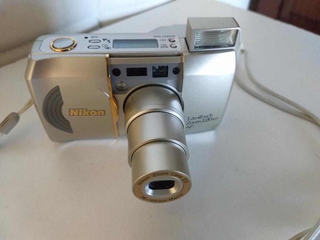 Nikon lite touch Zoom 120 ED AF Analoge fotocamera, Audio, Tv en Foto, Fotocamera's Analoog, Ophalen, Zo goed als nieuw, Compact